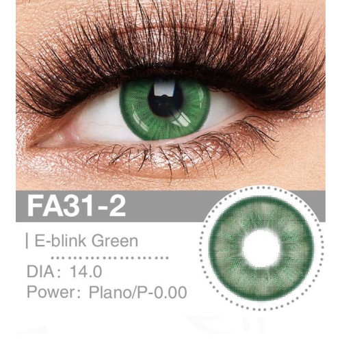 Lenti Cosplay Link Green 14.0 MM - Pidak Shop