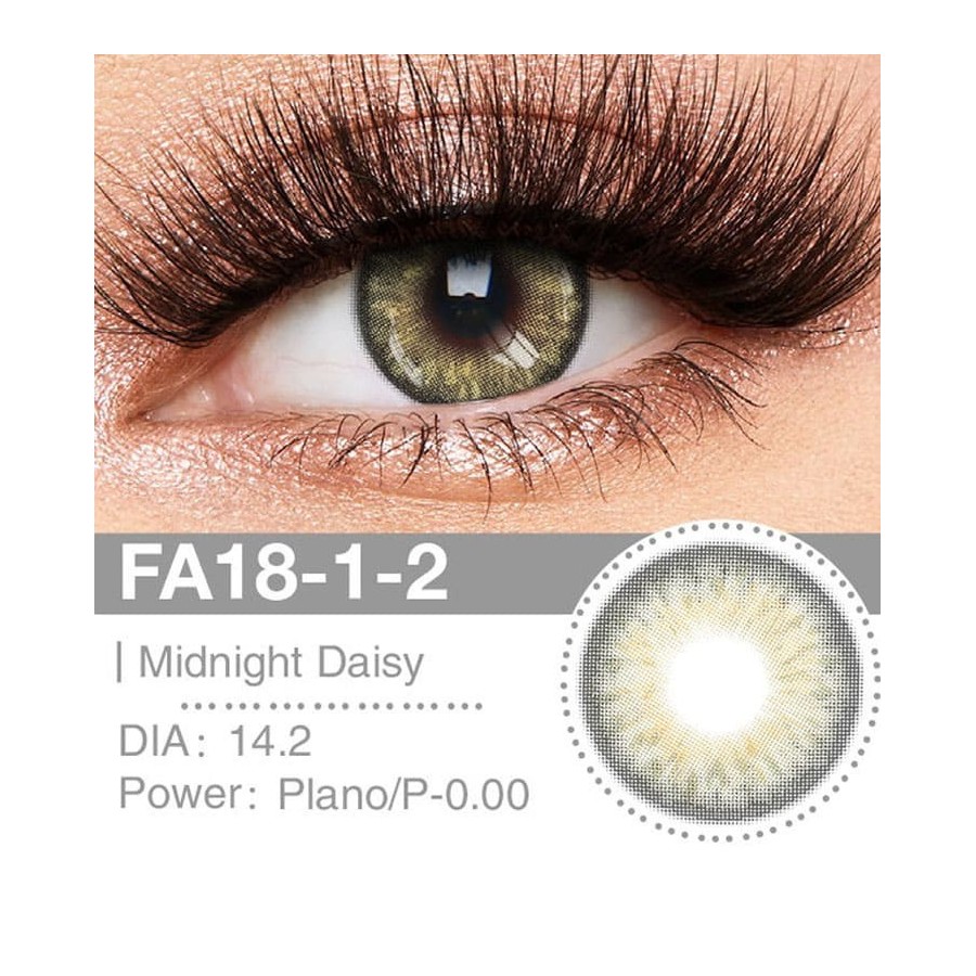 Lenti Cosplay Midnight Daisy 14.2 MM - Pidak Shop