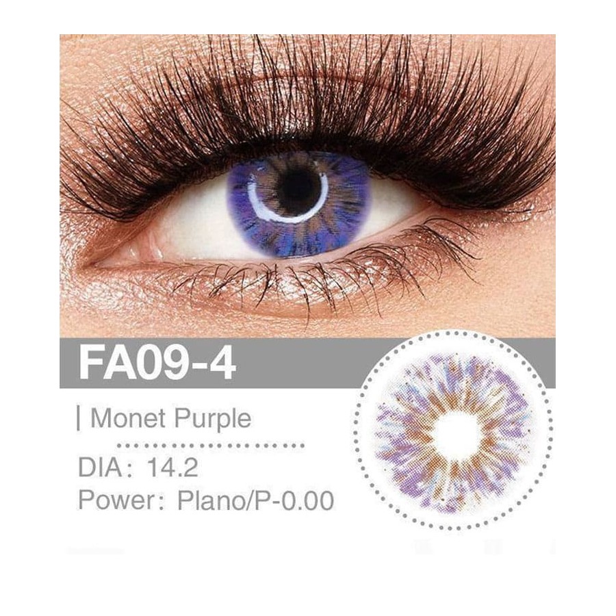 Lenti Cosplay Monet Purple 14.2 MM - Pidak Shop