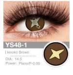 Lenti Cosplay Mushroom Student Brown 14.5 MM - Pidak Shop