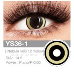 Lenti Cosplay Nebula 12 Yellow 14.5 MM - Pidak Shop
