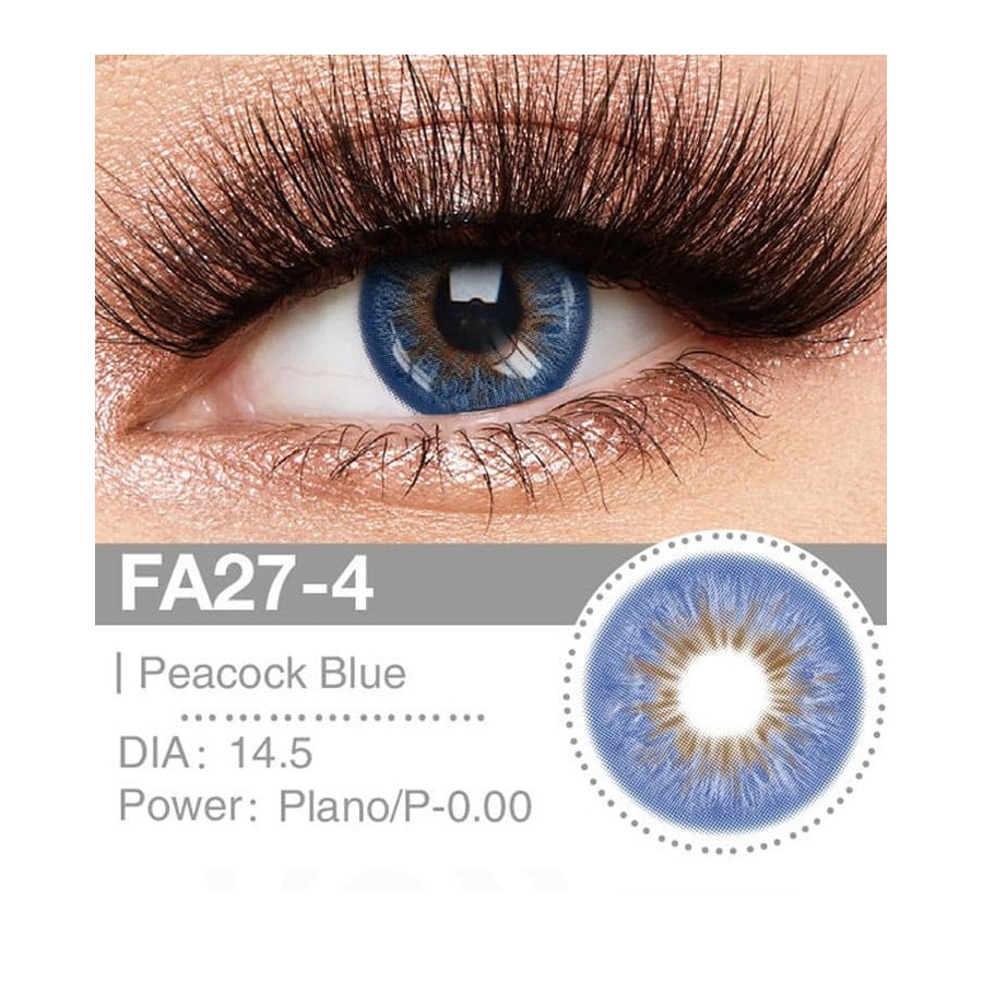 Lenti Cosplay Peacock Blue 14.5 MM - Pidak Shop