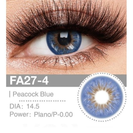 Lenti Cosplay Peacock Blue 14.5 MM - Pidak Shop