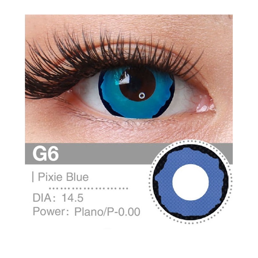 Lenti Cosplay Pixie Blue 14.5 MM - Pidak Shop