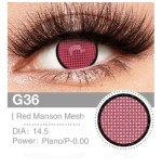 Lenti Cosplay Red Manson Mesh 14.5 MM - Pidak Shop