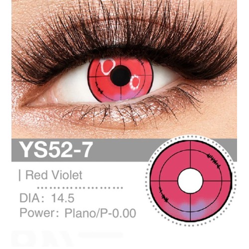 Lenti Cosplay Red Violet 14.5 MM - Pidak Shop