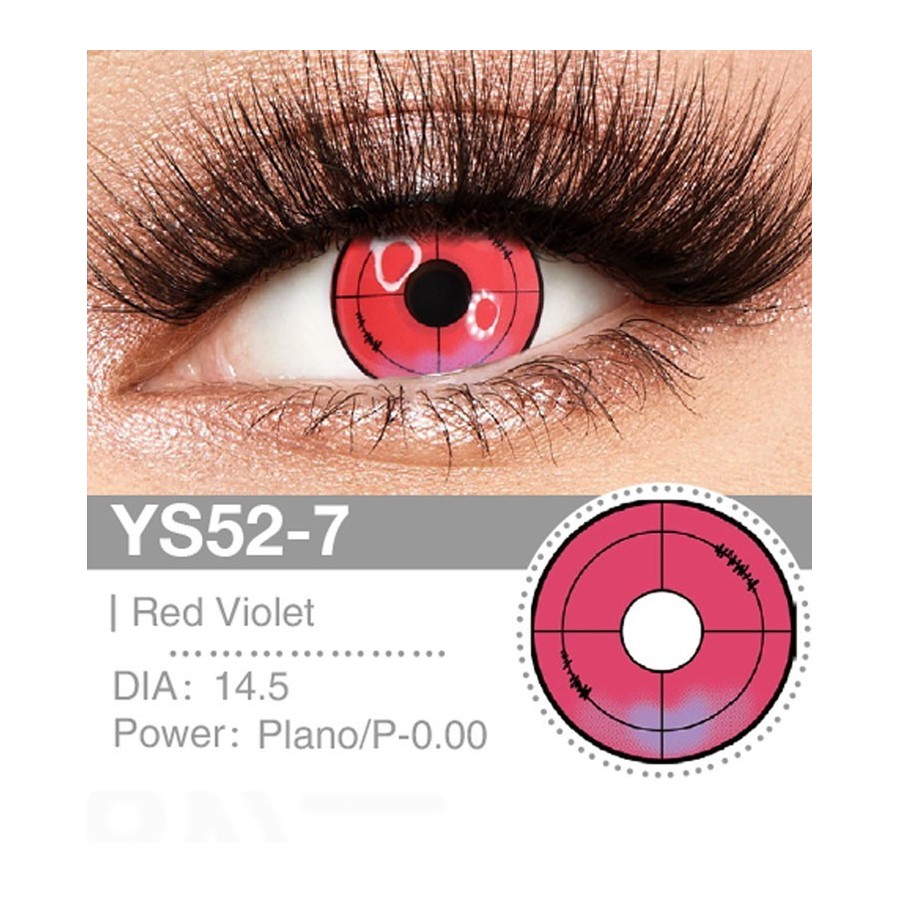 Lenti Cosplay Red Violet 14.5 MM - Pidak Shop
