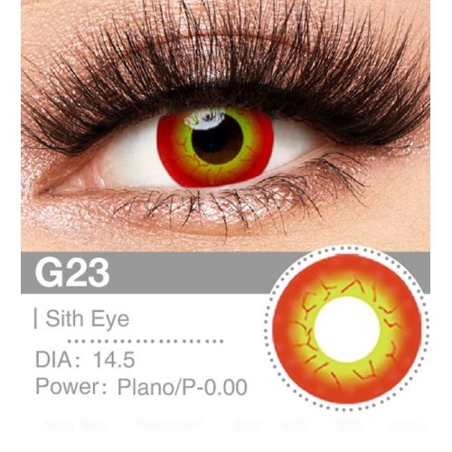 Lenti Cosplay Sith Eye 14.5 MM - Pidak Shop