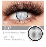 Lenti Cosplay White Manson Mesh 14.5 MM - Pidak Shop
