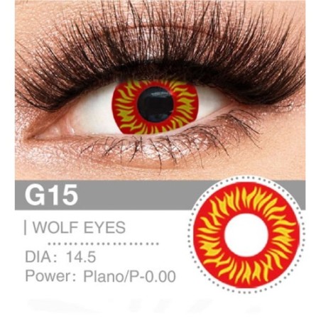 Lenti Cosplay Wolf Eyes 14.5 MM - Pidak Shop