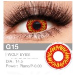 Lenti Cosplay Wolf Eyes 14.5 MM - Pidak Shop
