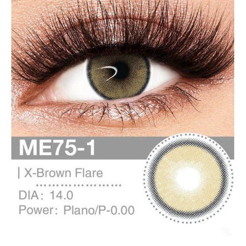 Lenti Cosplay X-Brown Flare 14.0 MM - Pidak Shop