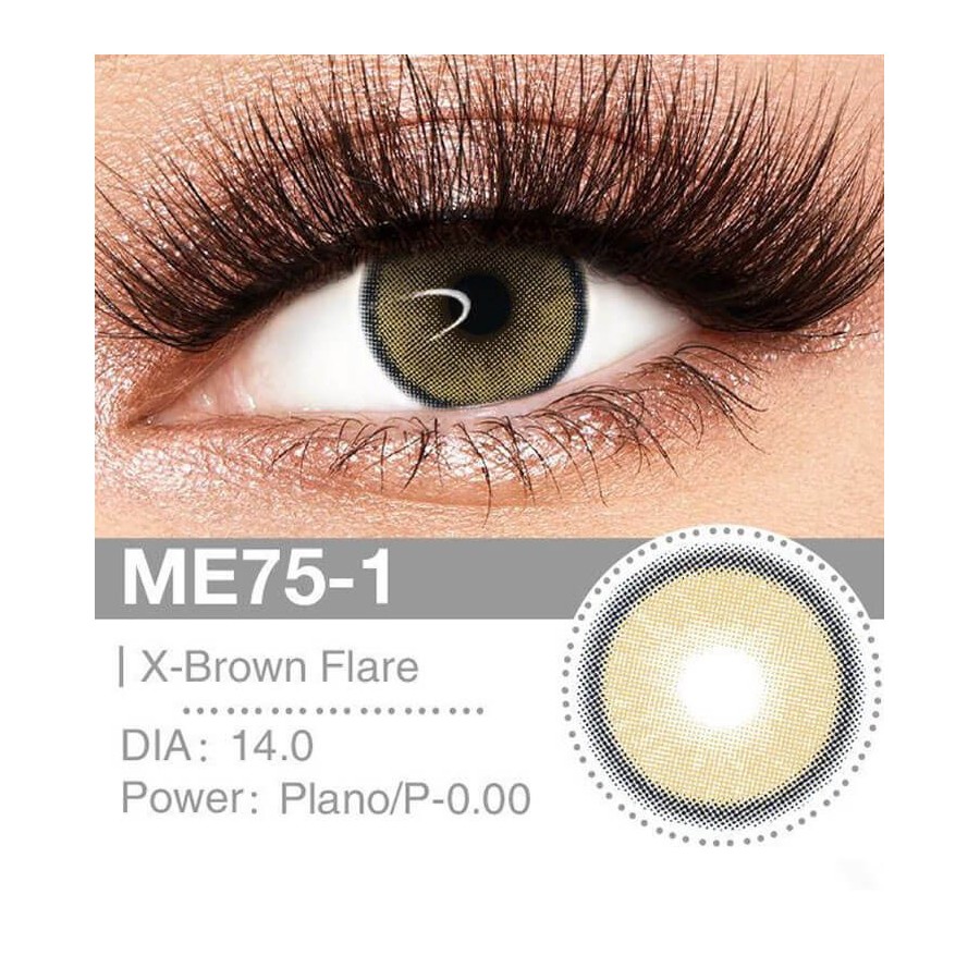 Lenti Cosplay X-Brown Flare 14.0 MM - Pidak Shop