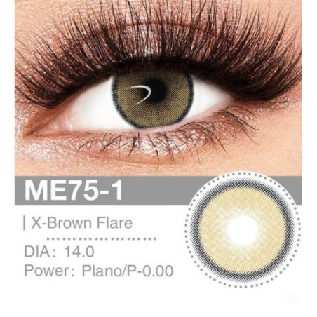 Lenti Cosplay X-Brown Flare 14.0 MM - Pidak Shop