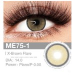 Lenti Cosplay X-Brown Flare 14.0 MM - Pidak Shop