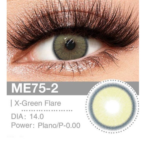 Lenti Cosplay X-Green Flare 14.0 MM - Pidak Shop