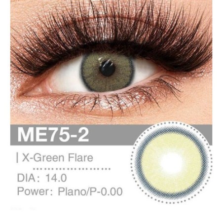 Lenti Cosplay X-Green Flare 14.0 MM - Pidak Shop