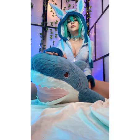 Il perfetto peluche squalo azzurro da 100 cm Pidak Ingrosso