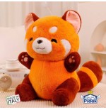 Scopri il Peluche Panda Rosso: 45 cm di puro amore e qualità Made in Italy!Ingrosso