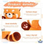 Scopri il Peluche Panda Rosso: 45 cm di puro amore e qualità Made in Italy!Ingrosso