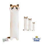 Peluche Gatto Cilindrico Occhi Azzurri 90 cm Ingrosso