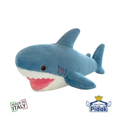 Il perfetto peluche squalo azzurro da 60 cm Pidak Ingrosso