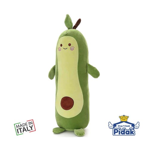 Il peluche Avocado Cilindro da 50 cm è pronto per coccole infinite. Vendita Ingrosso