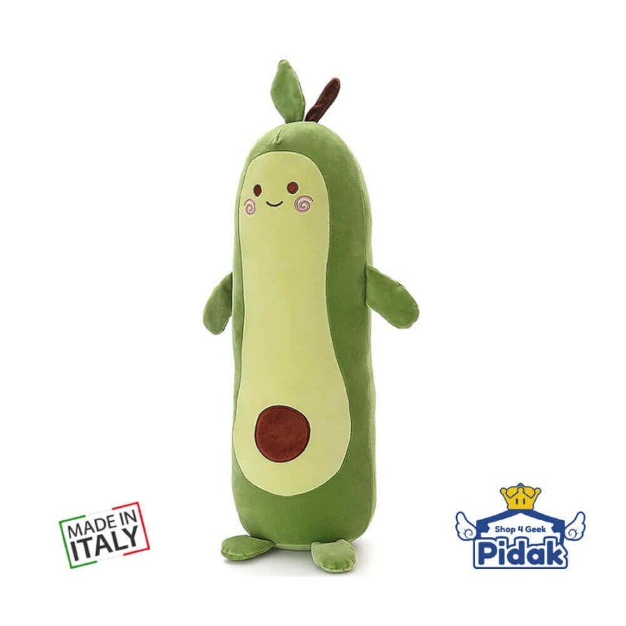 Il peluche Avocado Cilindro da 65 cm è pronto per coccole infinite. Vendita Ingrosso