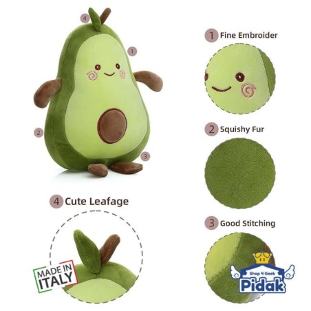 Il peluche Avocado Triangolo da 85 cm è pronto per coccole infinite. Vendita Ingrosso