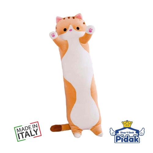 Peluche Gatto Cilindrico Marrone Jumbo 110 cm Ingrosso