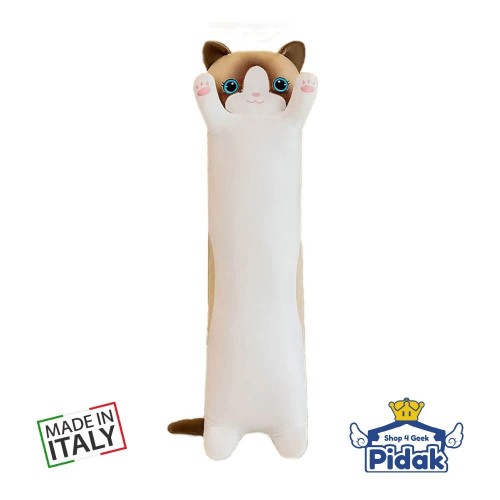 Peluche Gatto Cilindrico Occhi Azzurri 110 cm Ingrosso