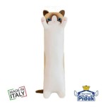 Peluche Gatto Cilindrico Occhi Azzurri 90 cm Ingrosso