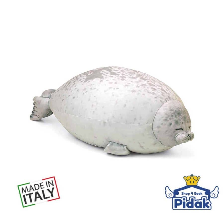 Peluche Kawaii Foca Grigio Chiaro 35 cm Pidak