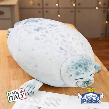 Peluche Kawaii Foca Grigio Chiaro 45 cm Pidak