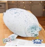 Peluche Kawaii Foca Grigio Chiaro 90 cm Pidak