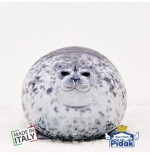 Peluche Kawaii Foca Grigio scuro 40 cm Pidak