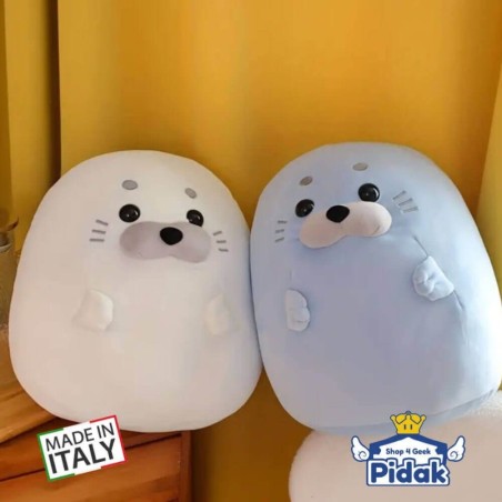 Peluche egg shape Foca azzurra da 30 cm Pidak