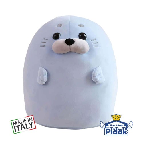 Peluche egg shape Foca azzurra da 40 cm Pidak