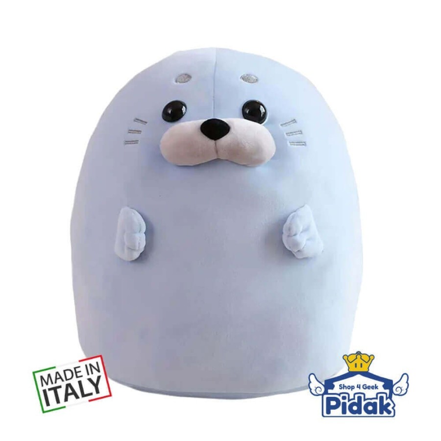 Peluche egg shape Foca azzurra da 40 cm Pidak