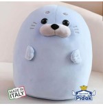 Peluche egg shape Foca azzurra da 40 cm Pidak