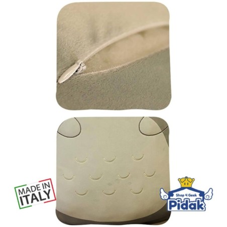 Peluche kawaii Pinguino Grigio con Corona 45 cm Pidak ingrosso