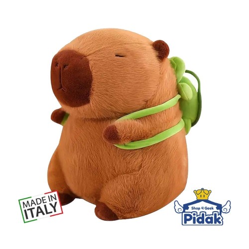 Peluche del Capibara con zaino Kawaii 25 cm Pidak ingrosso
