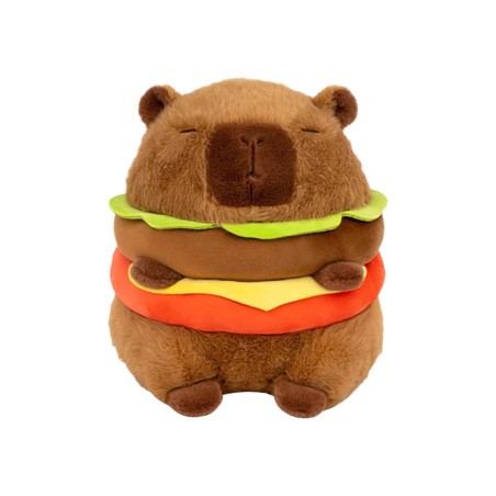 Peluche Capibara-Burger 40 cm - Pidak Shop