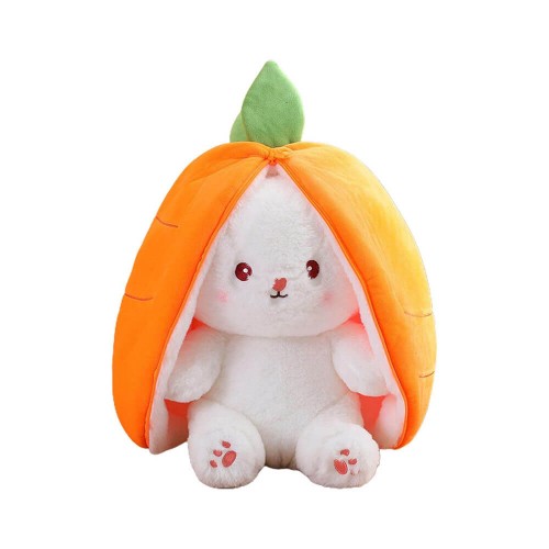 Peluche Coniglio Carota con Chiusura 48 cm - Pidak Shop