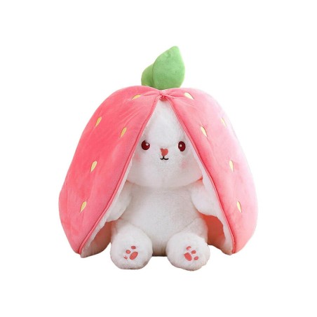 Peluche Coniglio Fragola con Chiusura 48 cm - Pidak Shop