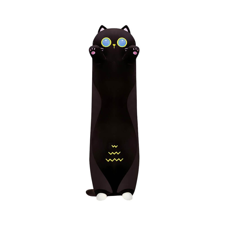 Peluche Gatto Cilindrico Nero 110 cm - Pidak Shop