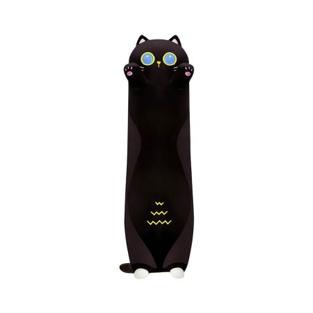 Peluche Gatto Cilindrico Nero 50 cm - Pidak Shop