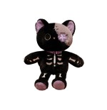 Peluche Gatto Dark Scheletro Nero 40 cm - Pidak Shop