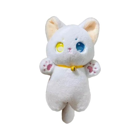 Peluche Gatto Kawaii Bianco 25 cm - Pidak Shop