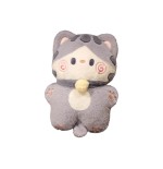 Peluche Gatto Kawaii Grigio 40 cm - Pidak Shop